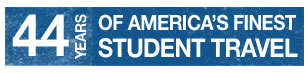 43 years of America's Finest Student Travel