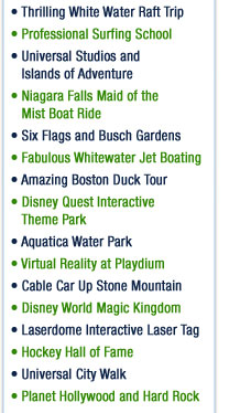 Adventure Roads Teen Tour Activities