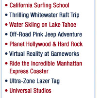 Adventure Roads Teen Tour Activities
