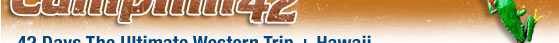 CampInn 42 Teen Tour