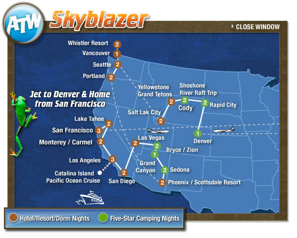 Skyblazer Map