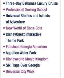 California Cruisin Teen Tour Activities
