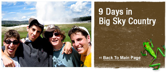 ATW Teen Tours : 9 Days in Big Sky Country