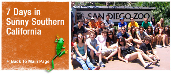 ATW Teen Tours : 9 Days in Sunny Southern California