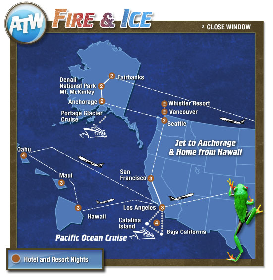 Fire & Ice Map