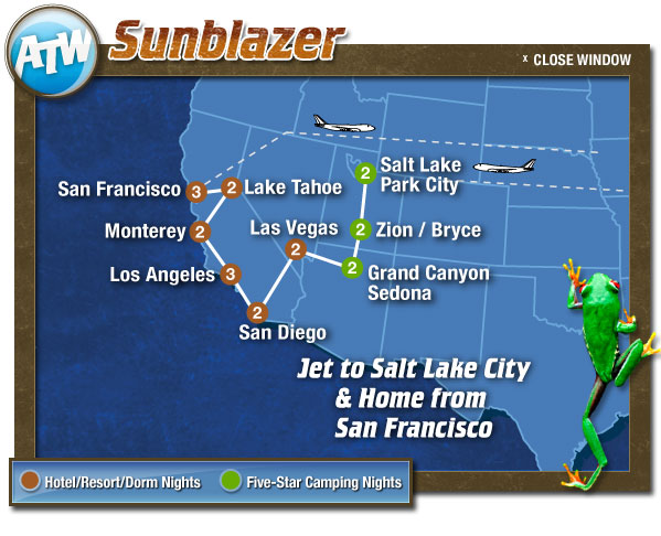 Sunblazer Map